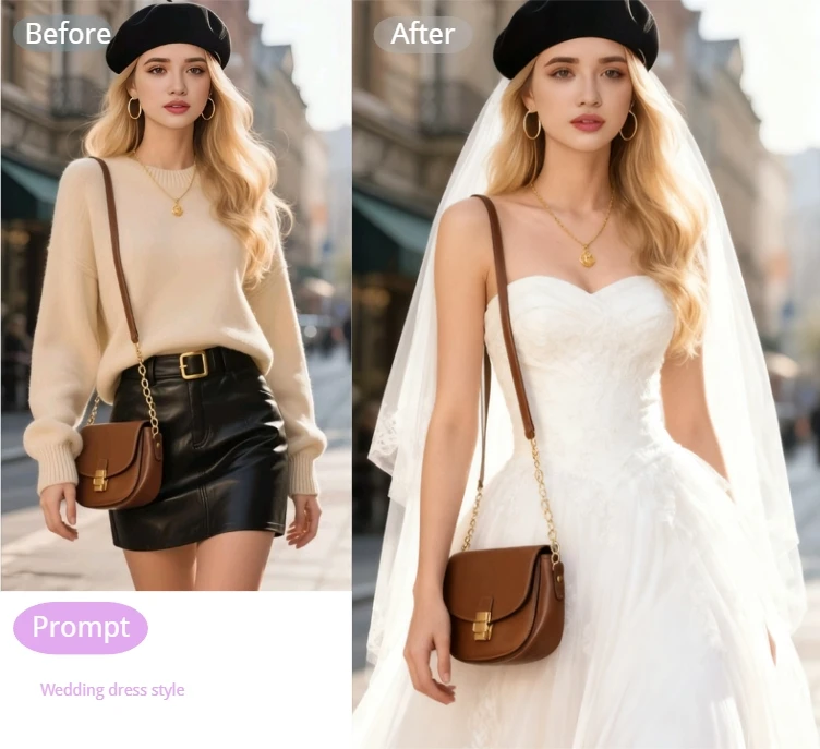 AI Clothes Changer Example